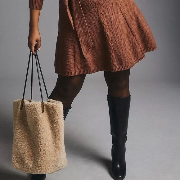 Anthropologie Greylin Wrap Sweater Dress - Picture 8 of 16